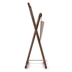 Chelsea Walnut Blanket Holder