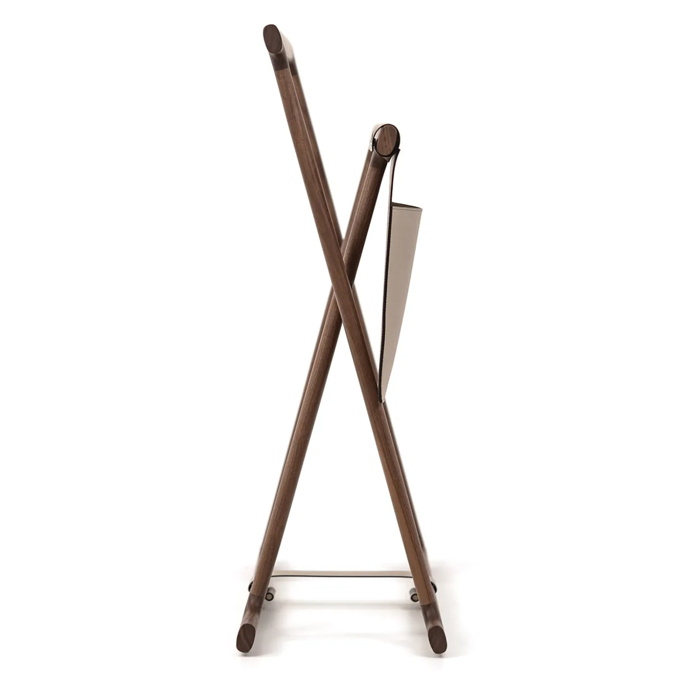 Chelsea Walnut Blanket Holder