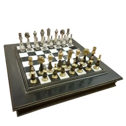 Chess Set Adorned with Arabesques