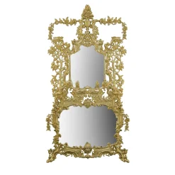Chippendale-Style Gold Mirror