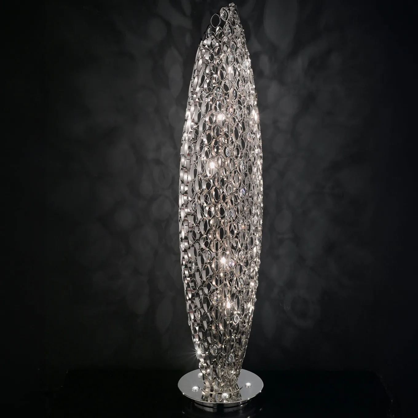 Chrysalis Light Gold Floor Lamp