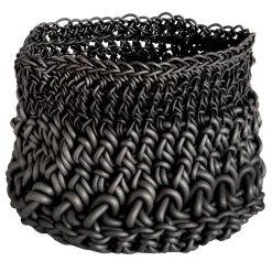 Cilindro Black Basket by Rosanna Contadini