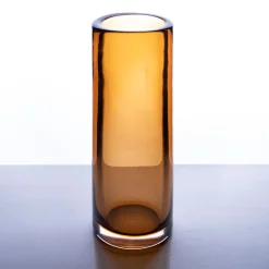 Cilindro Large Vase - Glossy - Honey