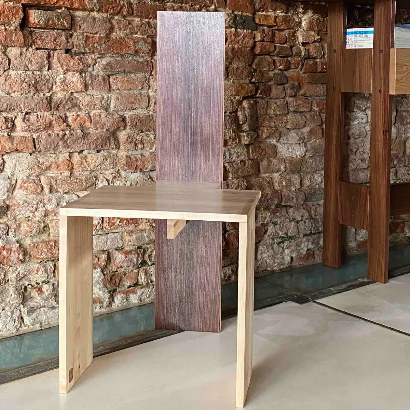 Cimabue Rosewood Chair Limited Edition by Ferdinando Meccani