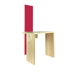 Cimabue Viva Magenta Chair by Ferdinando Meccani