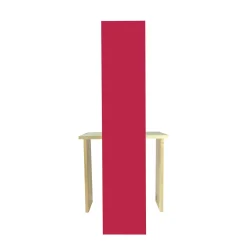 Cimabue Viva Magenta Chair by Ferdinando Meccani