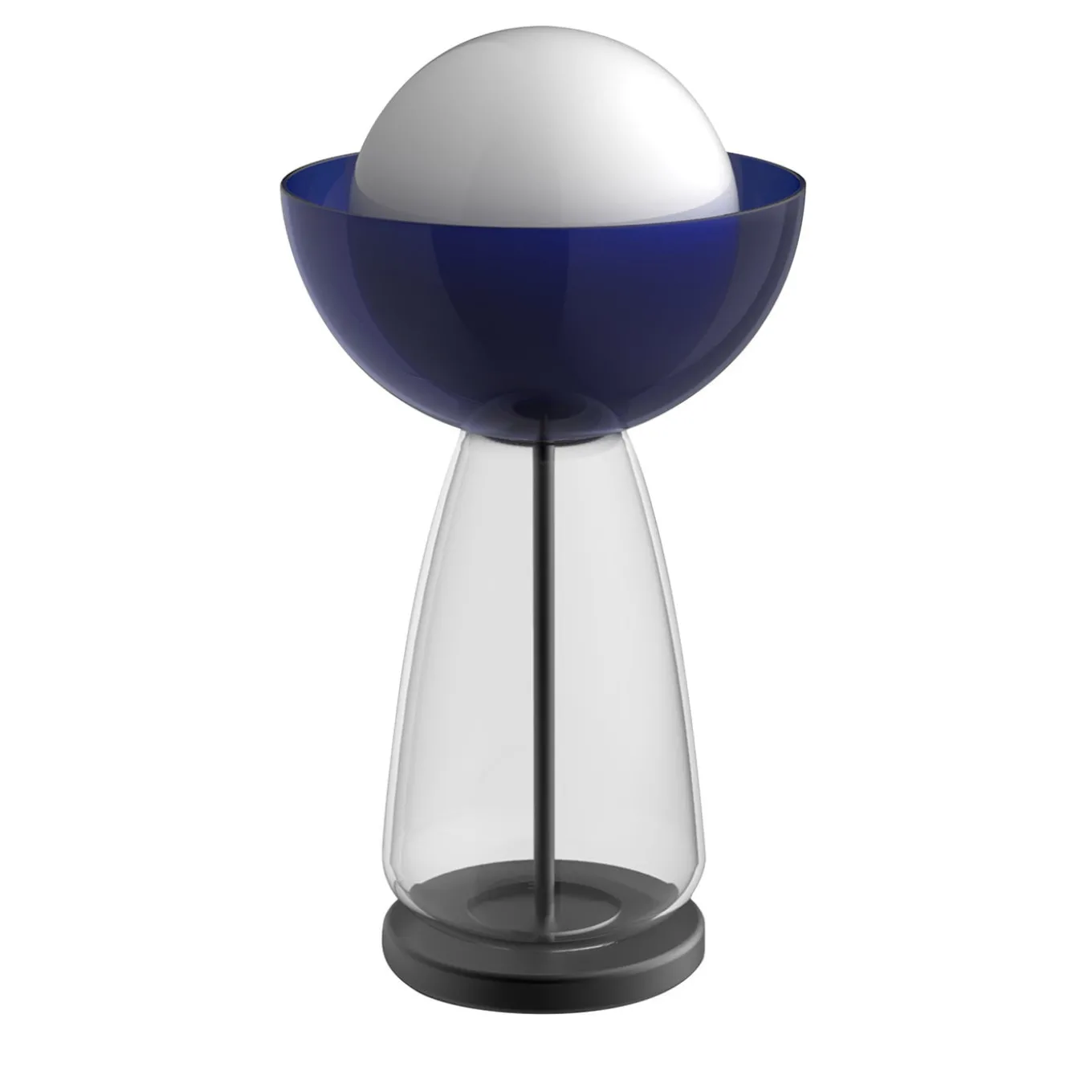 Cioppo Blue and Black Table Lamp