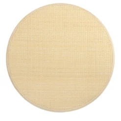 Circle 005 Round Beige Acoustic Panel by Giovanni Crosera