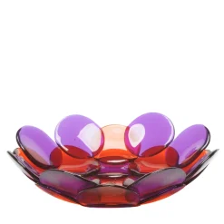 Circle Basket Purple and Orange Large Centerpiece by Enzo Mari