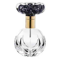 Cistus perfume bottle with black flower