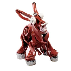 Ciuccigno Red Sculpture