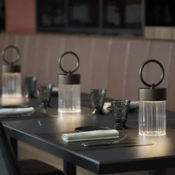 Claretta Bronze Portable Lamp