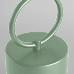 Claretta Sage Green Portable Lamp
