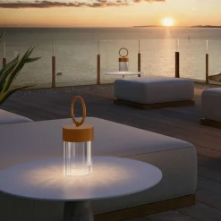 Claretta Terracotta Portable Lamp