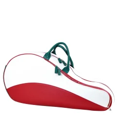 Classic Red & White Tennis Bag