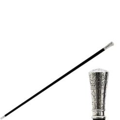 Classic Straight Silver Cane