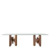 Clifford Rectangular Dining Table with Glass top