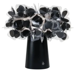 Clizia Mama Non Mama Rechargeable Black Table Lamp