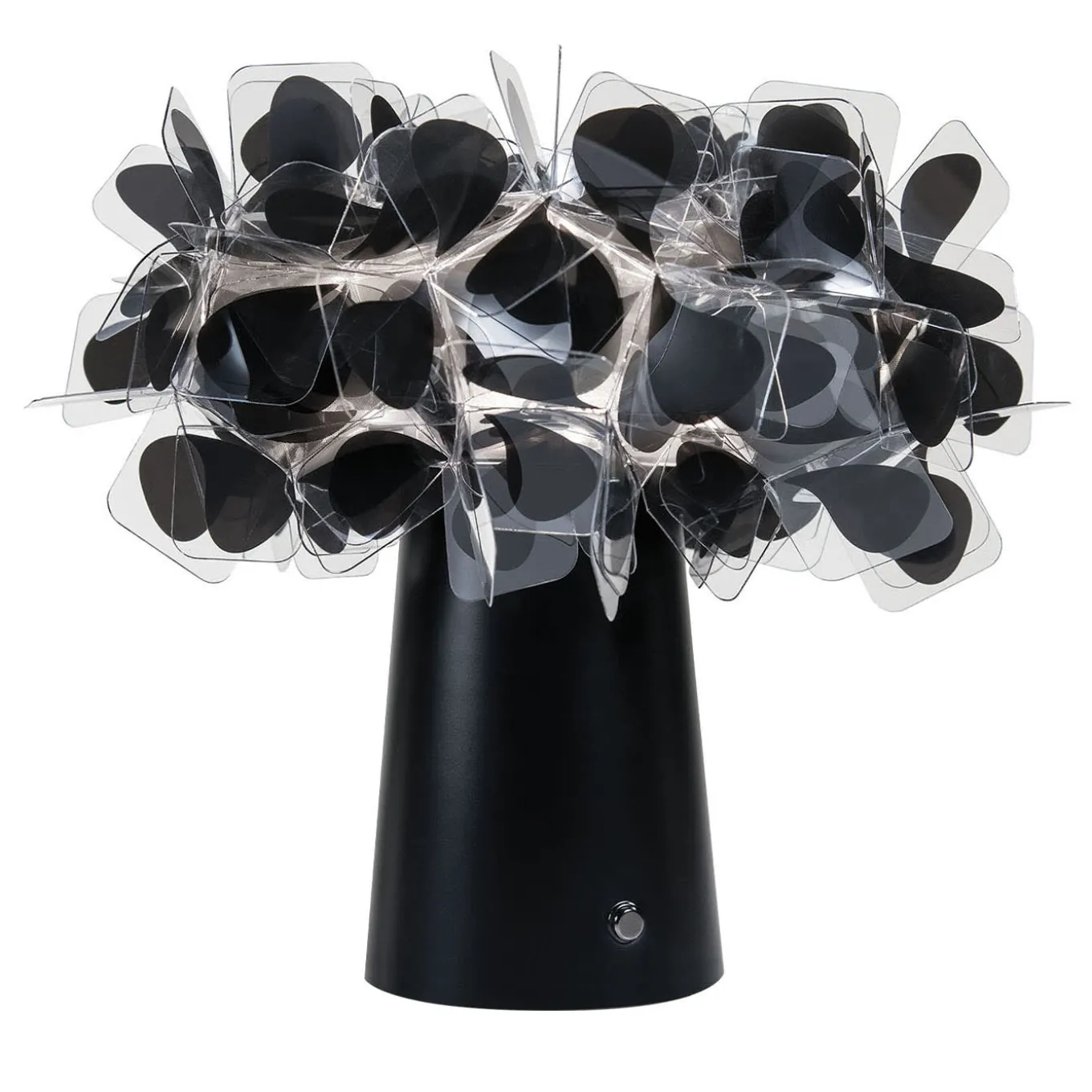 Clizia Mama Non Mama Rechargeable Black Table Lamp