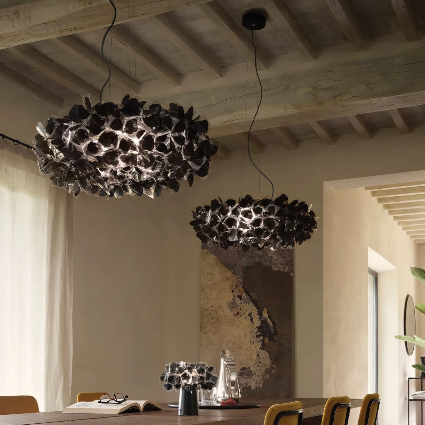 Clizia Mama Non Mama Rechargeable Black Table Lamp