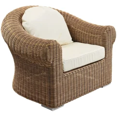 Cloe Wicker Armchair by Braid Design Lab