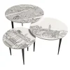 Close Up Venezia Set of Three Nesting Tables