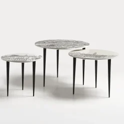 Close Up Venezia Set of Three Nesting Tables