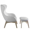 Cloud L14 White Armchair