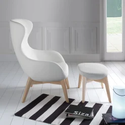 Cloud L14 White Armchair