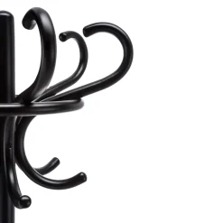 COAT RACK BENCH WITH UPHOLSTERED SEAT BY FRONT