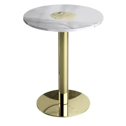 Coccaro Brass Bistro Table by RandD monitillo1980