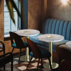 Coccaro Brass Bistro Table by RandD monitillo1980