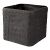 COCCO FLOWER POT - BLACK OPAQUE