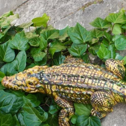 Coccodrillo Polychrome Sculpture