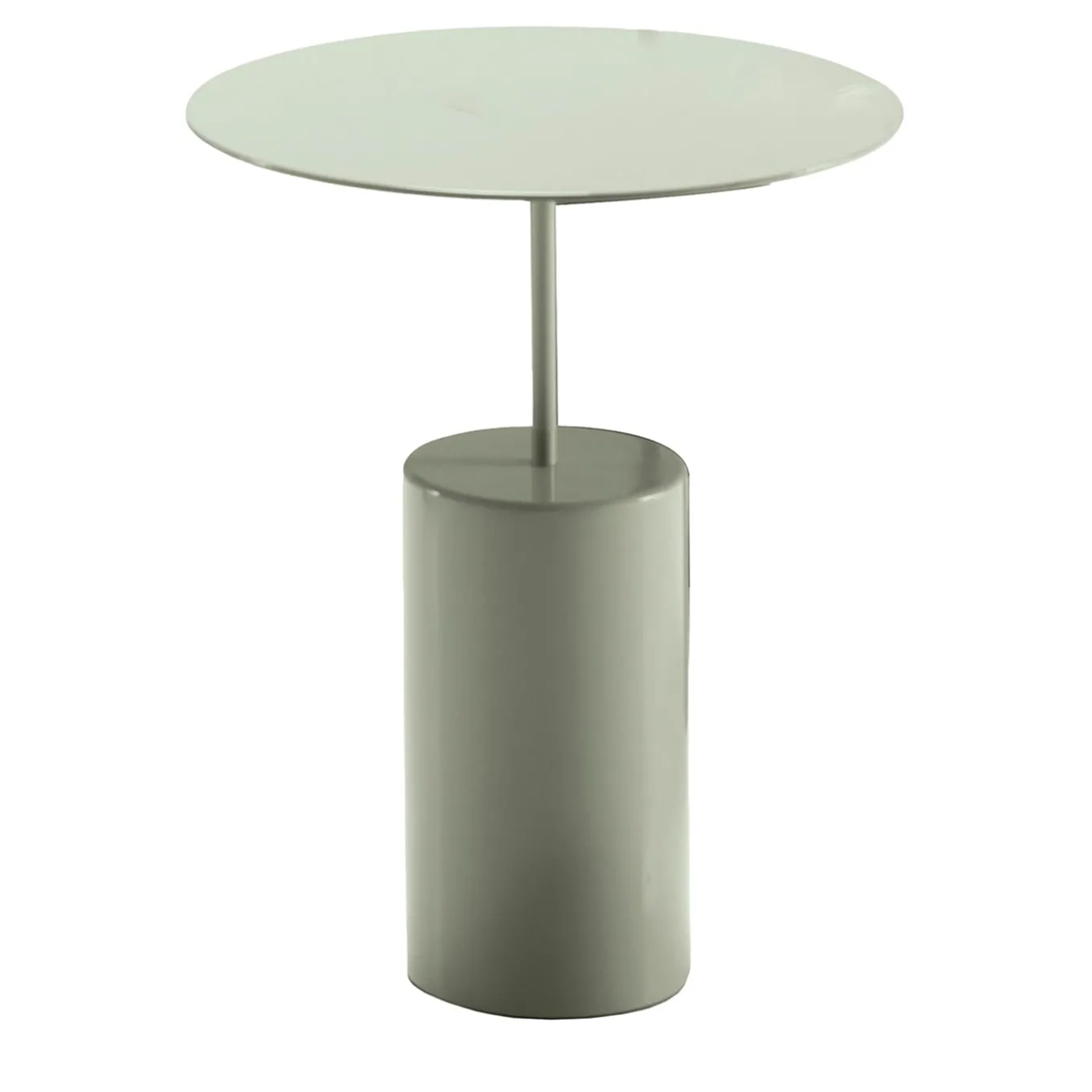 Cocktail Light Gray Side Table by Angeletti Ruzza