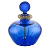 Coco Round Blue Crystal Perfume Bottle