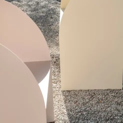 Coimbra 01 Beige Aluminum Outdoor Armchair