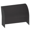 Coimbra 02 Black Aluminum Outdoor Bench