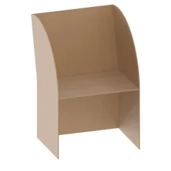 Coimbra 01 Brown Aluminum Outdoor Armchair