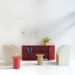 Coimbra 01 Pink Aluminum Outdoor Armchair