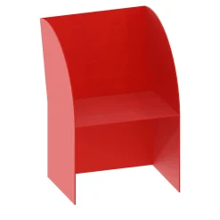 Coimbra 01 Red Aluminum Outdoor Armchair