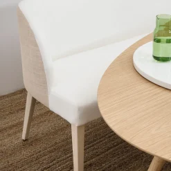 Colette Raffia Dining Bench