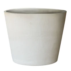 Colli Orientali V-Shaped White Ceramic Vase