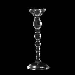Collier Crystal Low Candle Holder