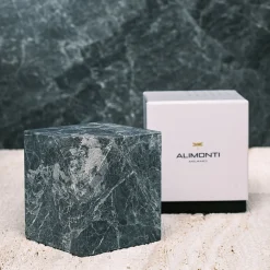 Colpo Da Maestro Large Dark Cubic Sculpture