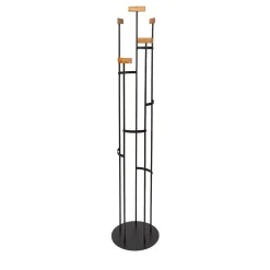 Columnae Abatelis Arbor Black Coat Stand by Svetlana Golubeva