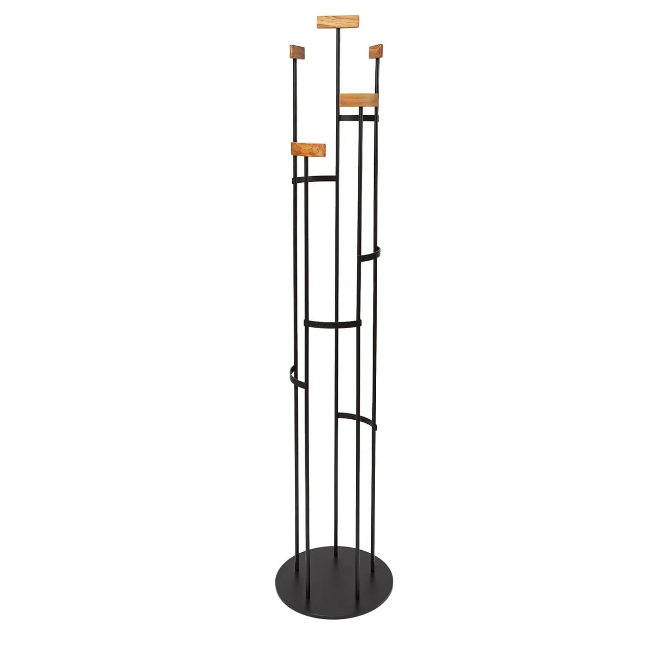Columnae Abatelis Arbor Black Coat Stand by Svetlana Golubeva