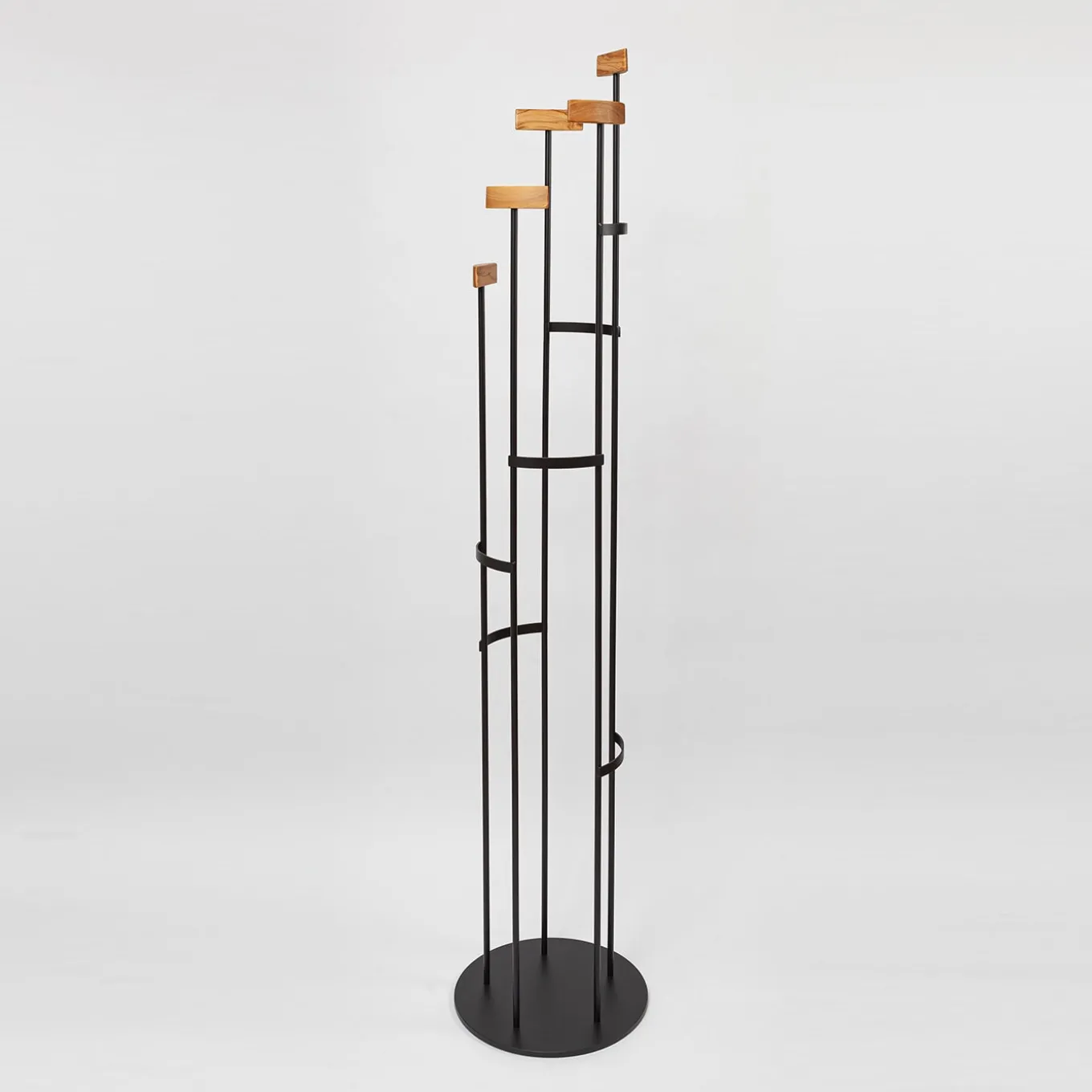 Columnae Abatelis Arbor Black Coat Stand by Svetlana Golubeva