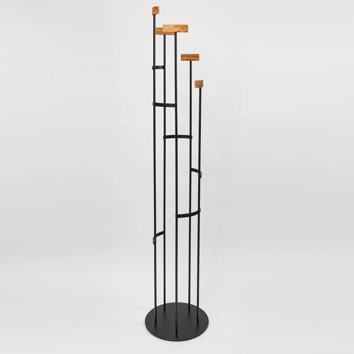 Columnae Abatelis Arbor Black Coat Stand by Svetlana Golubeva