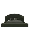 Concept 01 Modular Upholstered Green Bed